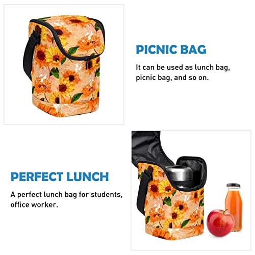 Bolsa de almuerzo con cremallera hermética tipo bolsa para escuela y exteriores 3