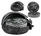 Ebros Hour of The Dragon Coaster Set 6.5