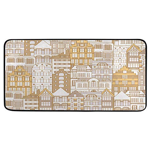 Tapis de cuisine anti-fatigue antidérapant et imperméable