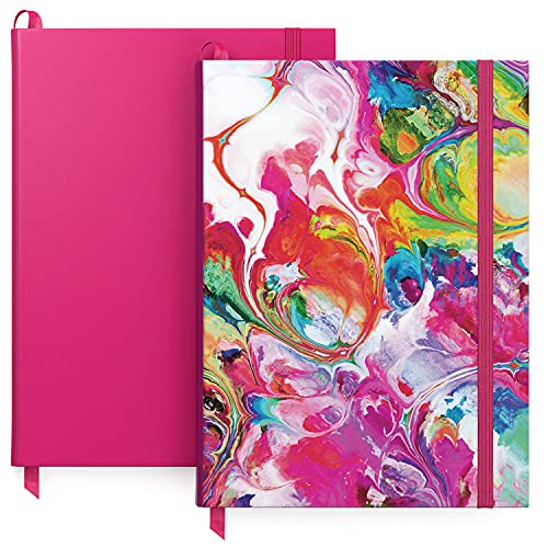 Carnet de notes à pointillés lot de 2 cahiers de poche A5 pour écriture