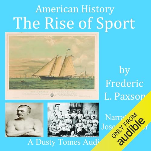 Diseño de la portada del título The Rise of Sport