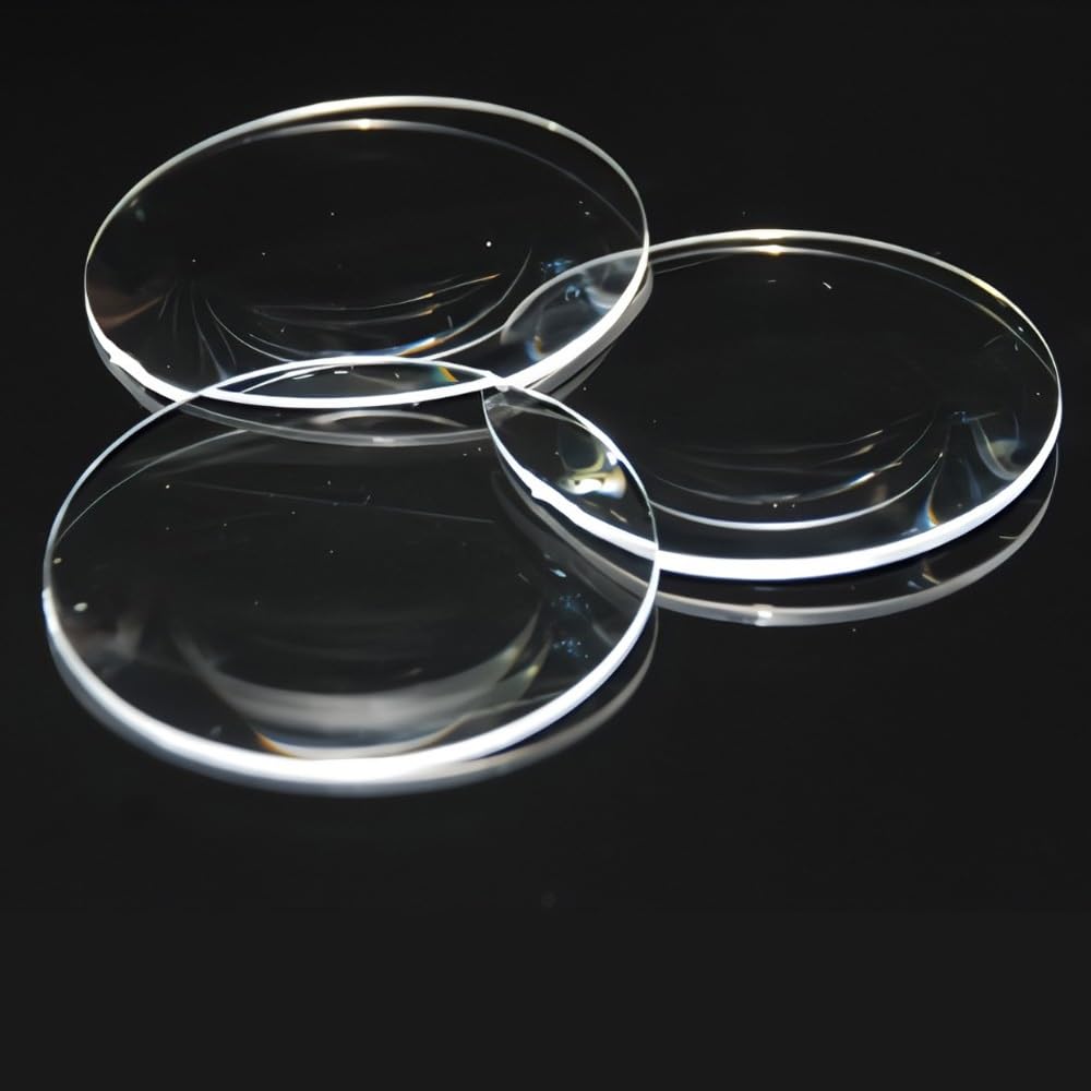 2 Lenti Ottiche LED In PMMA – Diametro 38mm, Altezza 10mm, Lunghezza Focale 32mm, Angolo Regolabile