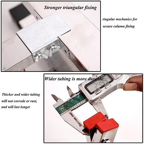 Expandable Metal Safety Gate Retractable Traffic Barrier Foldable Stainless Steel Scissor Gate for Quick Access and Secure Blockage - Ideal for Home and Commercial Use