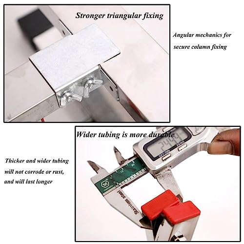 Barrera de Seguridad retráctil y Extensible de Acero Inoxidable, Plegable, portátil, para Acceso rápido y Control de multitudes.
