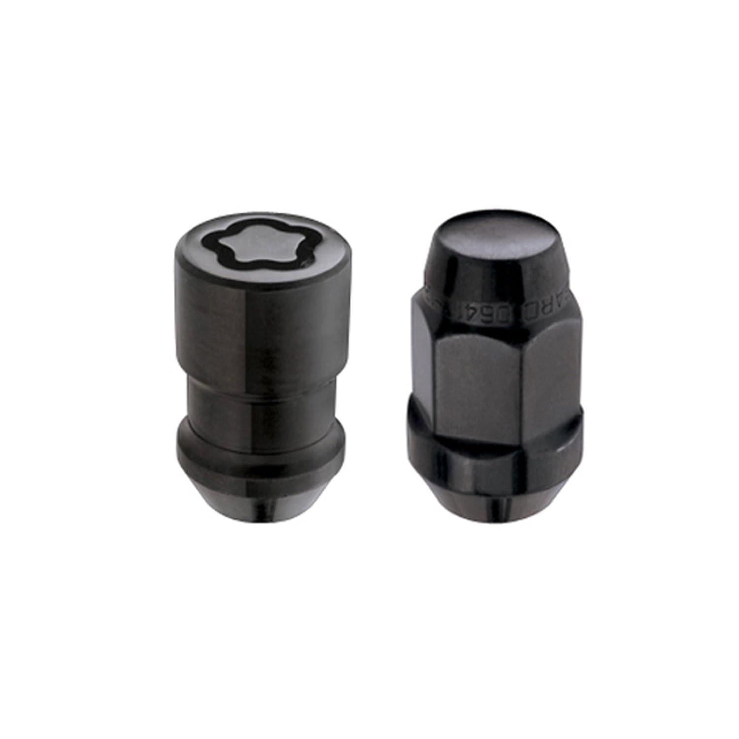 McGard 84538 Chrome/Black (M12 x 1.5 Thread Size) Bulge Style Cone Seat Wheel Installation Kit for 5-Lug Wheels