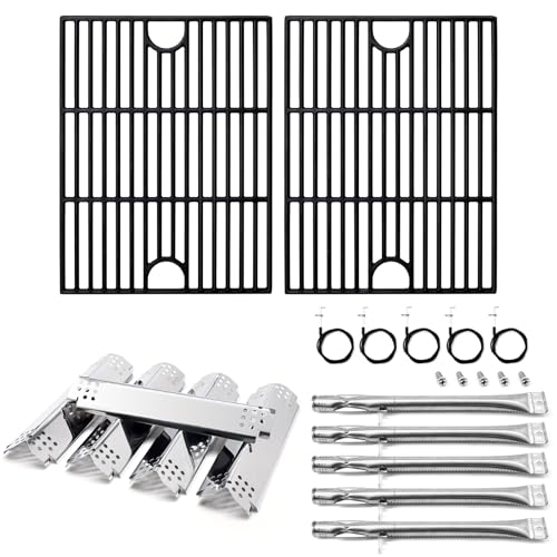 Image of Replacement Parts for Nexgrill 5 Burner 720-0888S & 4 Burner 720-0830X Gas Grill, Replacement for 720-0888S Grate & 720-0888S Flame Tamer & 720-0888S Burners & 720-0888S Igniter