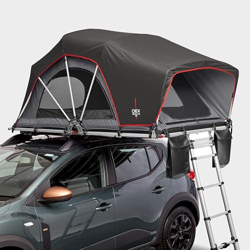 OEX Vertex Lite 130 Roof Tent, 2 Man, Grey - Image 4