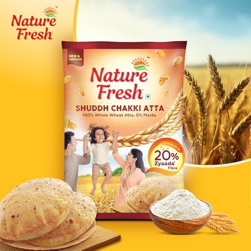 Image of Nature Fresh Shuddh Chakki Atta 10kg Pack