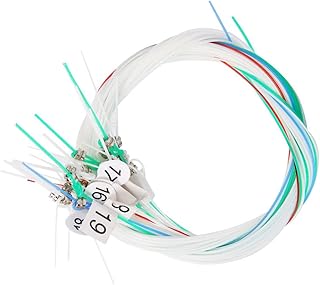 SUPVOX Lyre Supplies Lyre Supplies 1 Set 19 Lyre Harp Strings Replacement Nylon String for Lyre Harp Musical Instrument Accessories Omnichord Instrument Omnichord Instrument