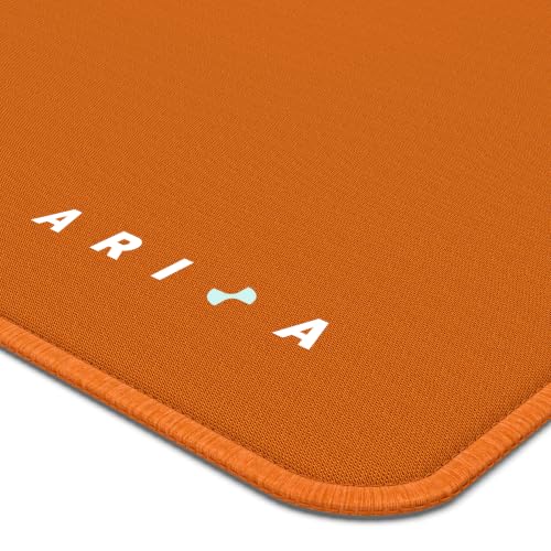 Image of ARIXA Agni Mousepad, Pro Series, Gaming Mousepad, Stitched, Anti-Fray, Anti-Slip, Splash-Proof, Perfect for Gaming Setup (490x420x4mm)