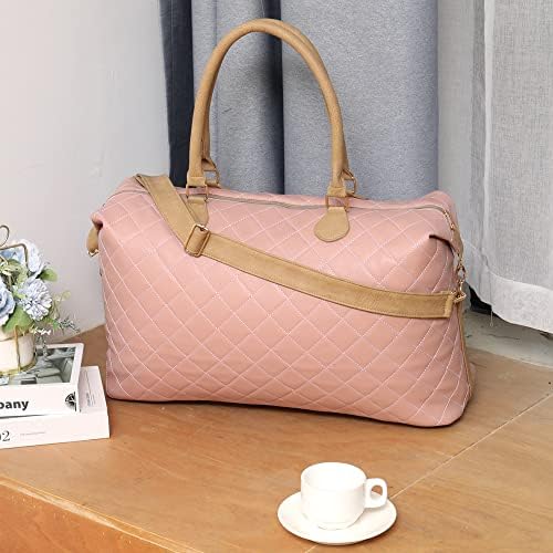 Weekender Bag for Women Travel,Overnight Carryon Duffel Tote,for Hospital Gym Mommy Luggage Airplane Trip.24.4*15.7*8.2Inch… 2 Weekender Bag for Women Travel,Overnight Carryon Duffel Tote,for Hospital Gym Mommy Luggage Airplane Trip.24.4*15.7*8.2Inch…