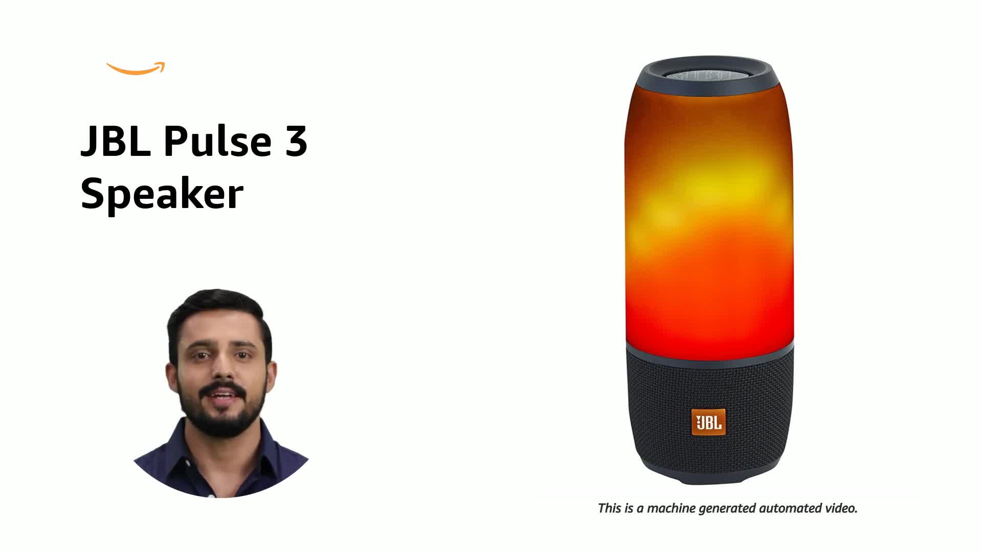 JBL Pulse 3 20 Watt Wireless Bluetooth Portable Speaker