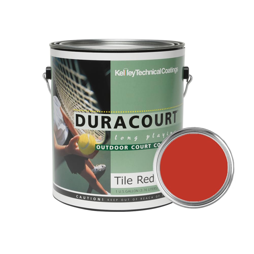 Kelley Technical Coatings Duracourt - Tile Red - 1 Gallon