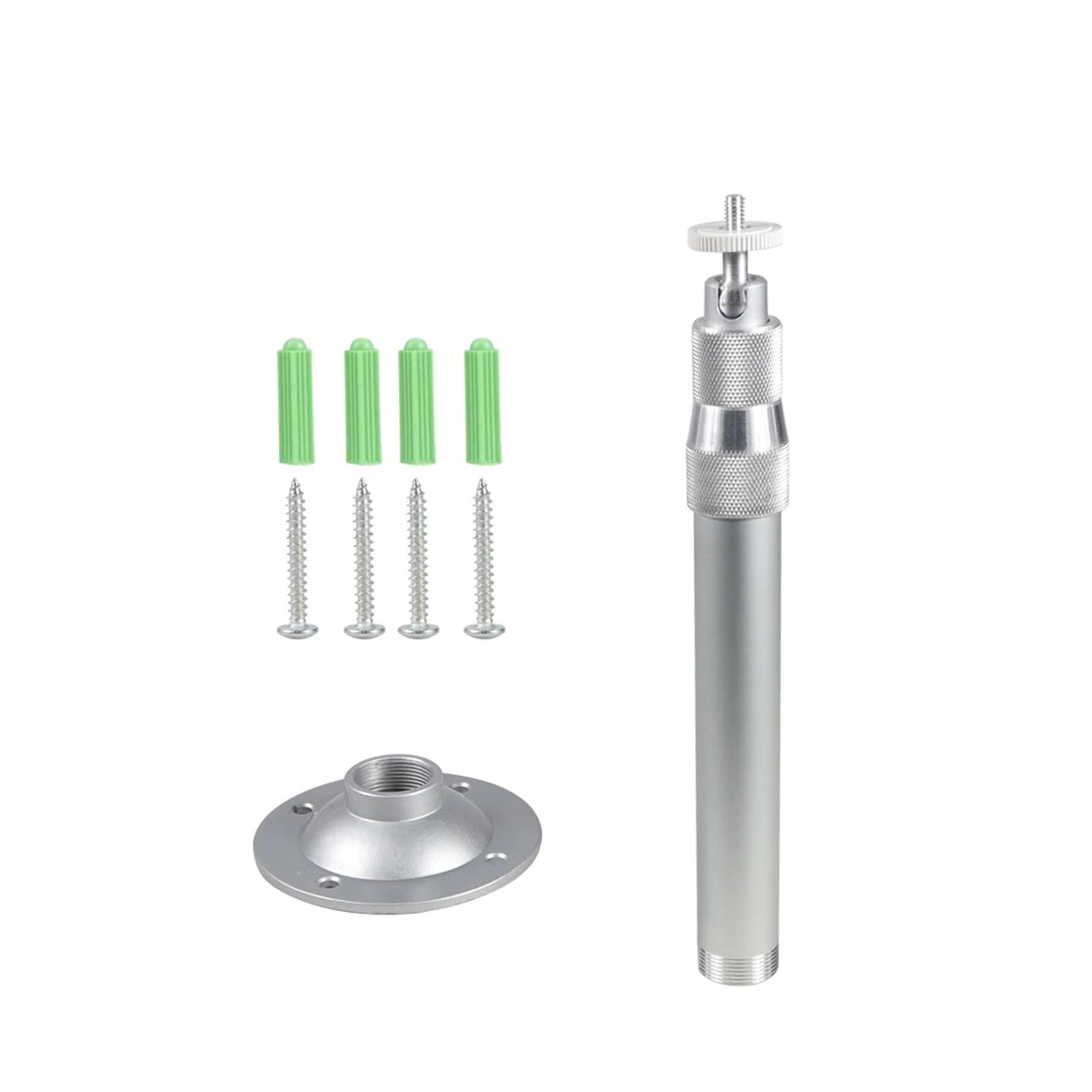 Supporto for proiettore, lega di alluminio, girevole, 1/4"