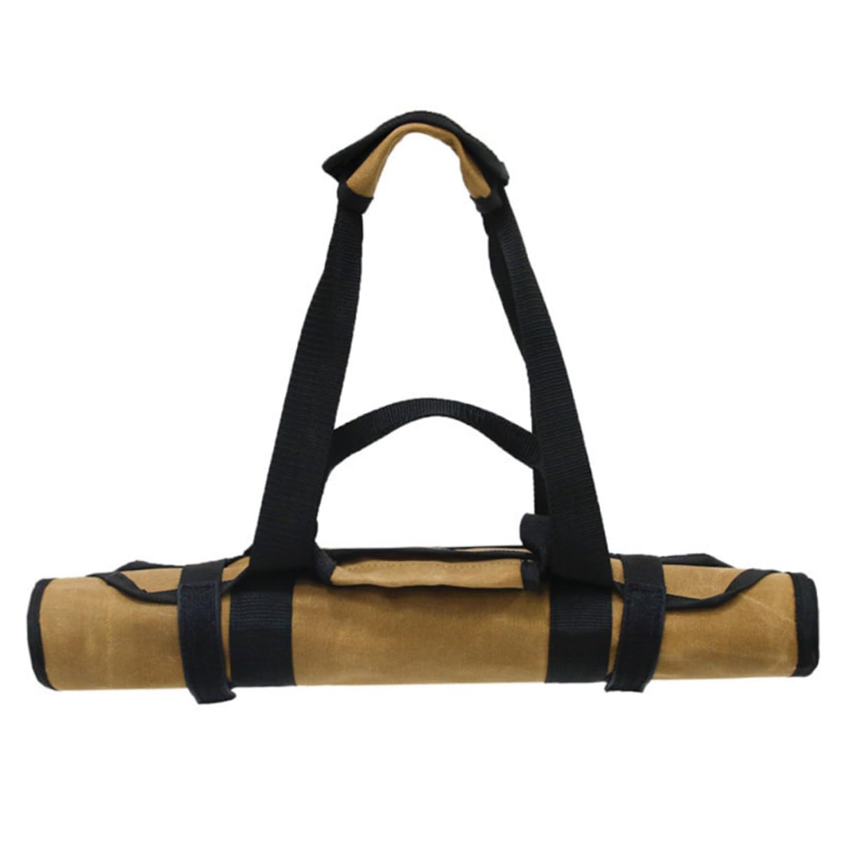 Zerodeko Borsa per Legna Resistente al Fuoco in Tela Maniglie e Cerniera, Borsa per Carbone e Legna da Ardere per Uso Esterno e Campeggio