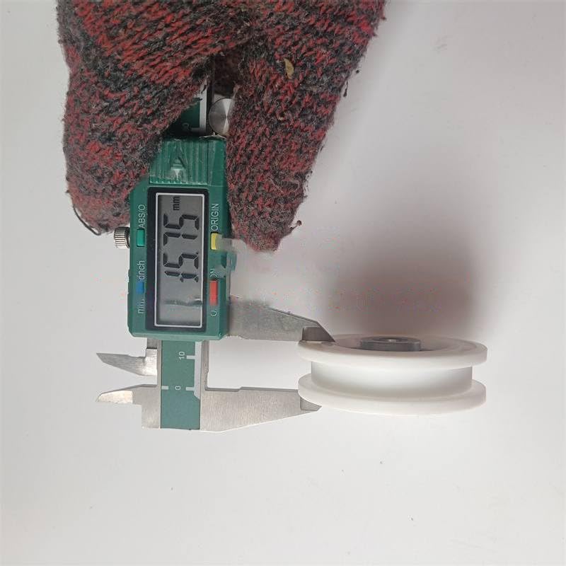 20PCS FAA456X1 Elevator Door Hanger Roller Use for Lift WO Axle 56X16mm White Nylon OD56mm Bearing 6201