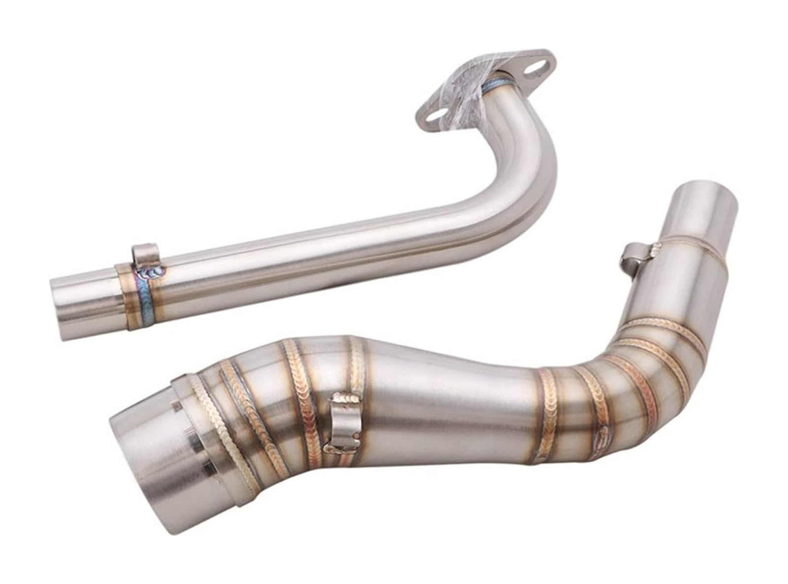 Auspuff Abgasanlage Für Yamaha Für NMAX125 Für NMAX155 155 2015-2017 Slip On Escape System Modify Schalldämpfer Front Link Motorrad Auspuffrohr Motorrad