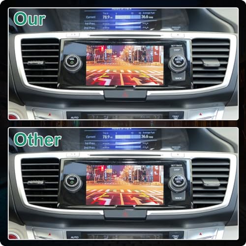 Image of GreenYi OE Backup Camera (Part # 39530-T2A-A71) Fit for Honda Accord Sedan EX LX Sport Hybrid (2014 2015) - Replaces Part # 39530T2AA71