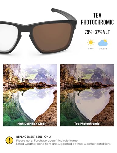 Image of BLAZERBUCK Replacement Lenses for Oakley Sliver XL OO9341 Sunglass
