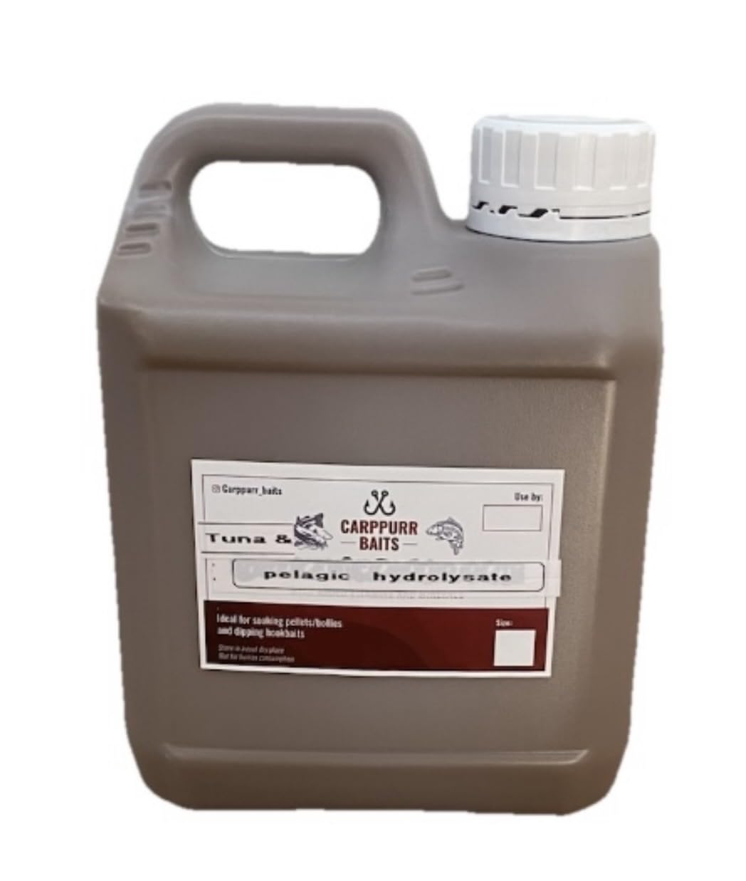 Carppurr baits Tuna & Pelagic Hydrolysate 500ml-1L-2L-3L-5L – Premium Carp Fishing Liquid Attractor – High Protein Hydrolysate Bait Additive for Boilies, Pellets & Groundbait (3 litre)