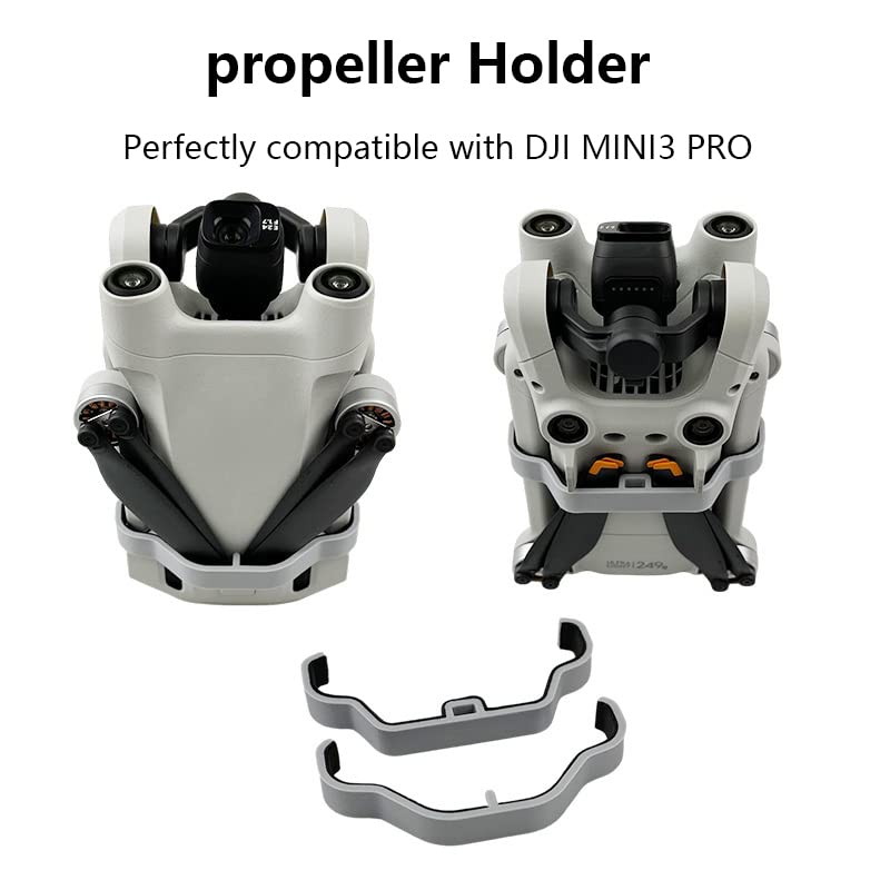 WANGCL Mini3 Pro Drone Propeller Blade Fixation Straps UAV Propeller Mounting Bracket Clip Tape Protector Compatible for DJI - Image 2