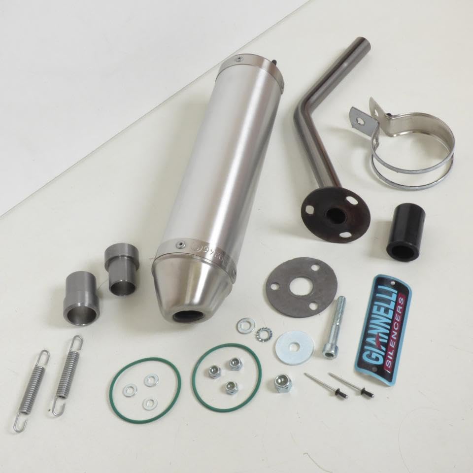 MARMITTA E TERMINALE GIANNELLI PER APRILIA RX 50 MX 50 1999-2005