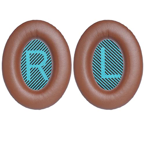 Q&A Quietcomfort 35 ii Ohrpolster, Fachmann Ersatz Ohrpolster für Bose QC35ii and QC35, Braun