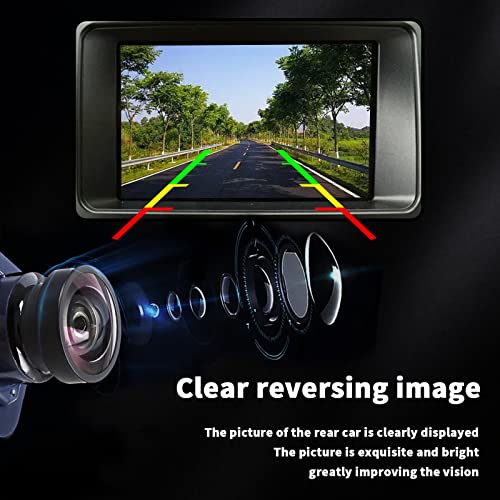 Image of Rear View Back Up Camera Reverse Park Assist Camera Compatible with 2011 2012 2013 2014 2015 Ford Edge,2011-2013 Lincoln MKX Backup Camera Replaces DT4Z-19G490-B ET4Z-19G490-A