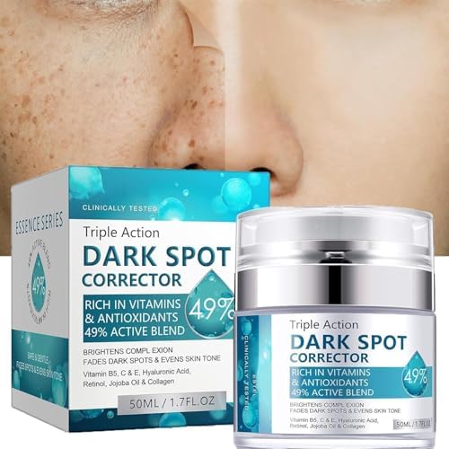 Dark Spot Remover for Face and Body - Dark Spot Correcting Glow Serum for Sun Spots Age Spots Freckles Melasma - Brown Spot Corrector, 50ML