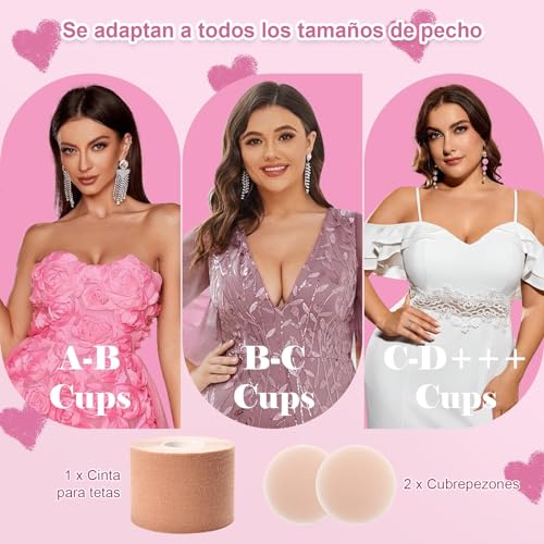 La mejor comparación de Cinta adhesiva para lencería para Mujer al mejor precio. 18 Imagen adicional