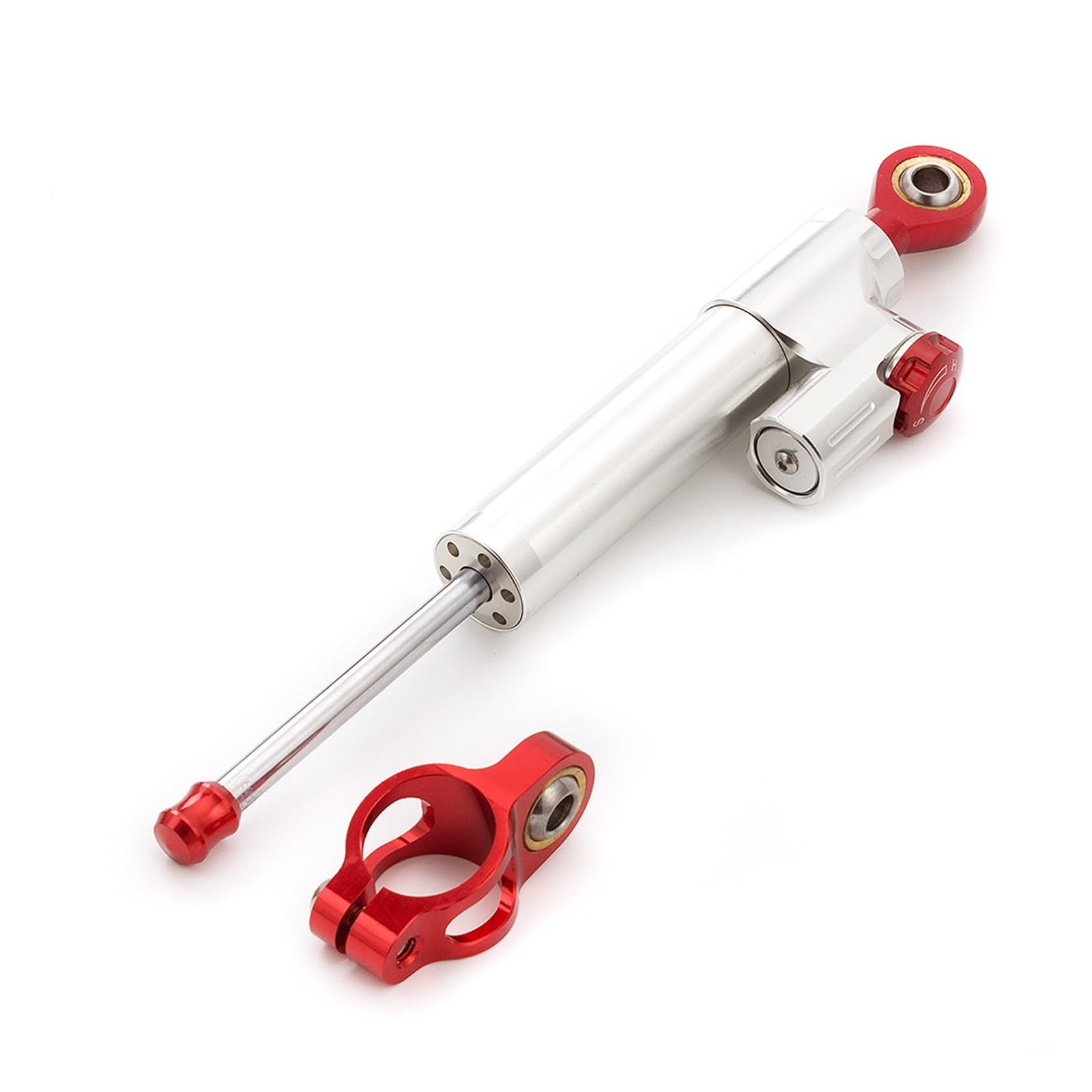 Damper Stabilizer For CB600F For HORNET 600 For CB 600F 2007 2008 2009 2010 2011 2012 2013 2014 2015 2016 CNC Steering Damper Mount Bracket Kit Steering Damper(Damper f)