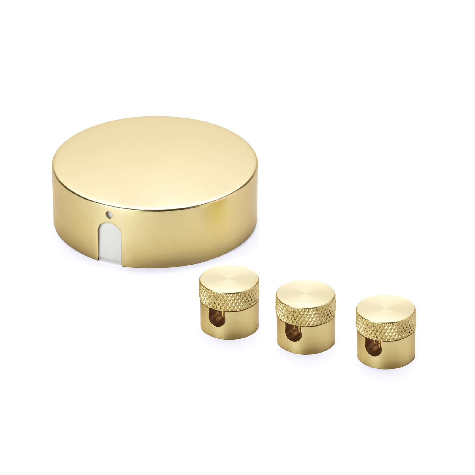 ORION LIGHTSTYLE Distributor Set including junction box incl. 3 pin ceiling pin canopy ceiling box rosette junction box cover gold