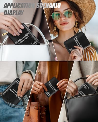 Image of Credit Card Holder, Stylish RFID-Blocking Slim Wallet, Custom A