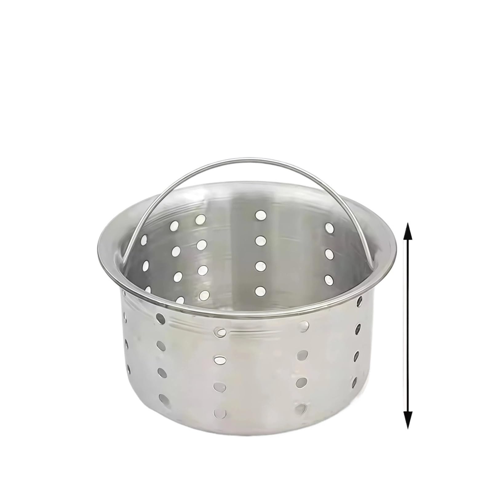 Sink Strainer Waste 2pcs Stainless Steel Sink Drain Plug