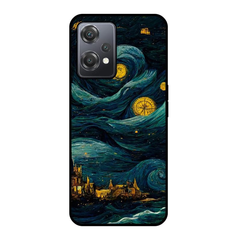 KARTXITAI Funda Case Compatible con OnePlus Nord CE 2 Lite 5G,Protectora de Cuerpo Completo con Tacto Suave y Sedoso,Carcasa de Silicona Cover,Gel Flexible,Regalo Original - mar