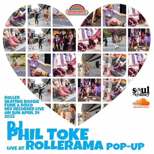 PHIL TOKE live at ROLLERAMA POP-UP (Apr 24) - Roller Boogie Disco Funk | SOS 390 Podcast Por  arte de portada