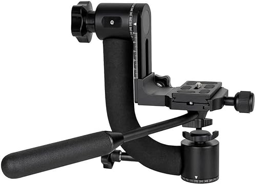 ProMaster Cabezal de cardán GH11 - Soporte suave y estable para fotografía profesional de teleobjetivo (modelo 4756)
