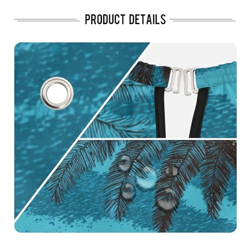 Capa de barbero impermeable ALAZA 55x65 pulg miniatura 4
