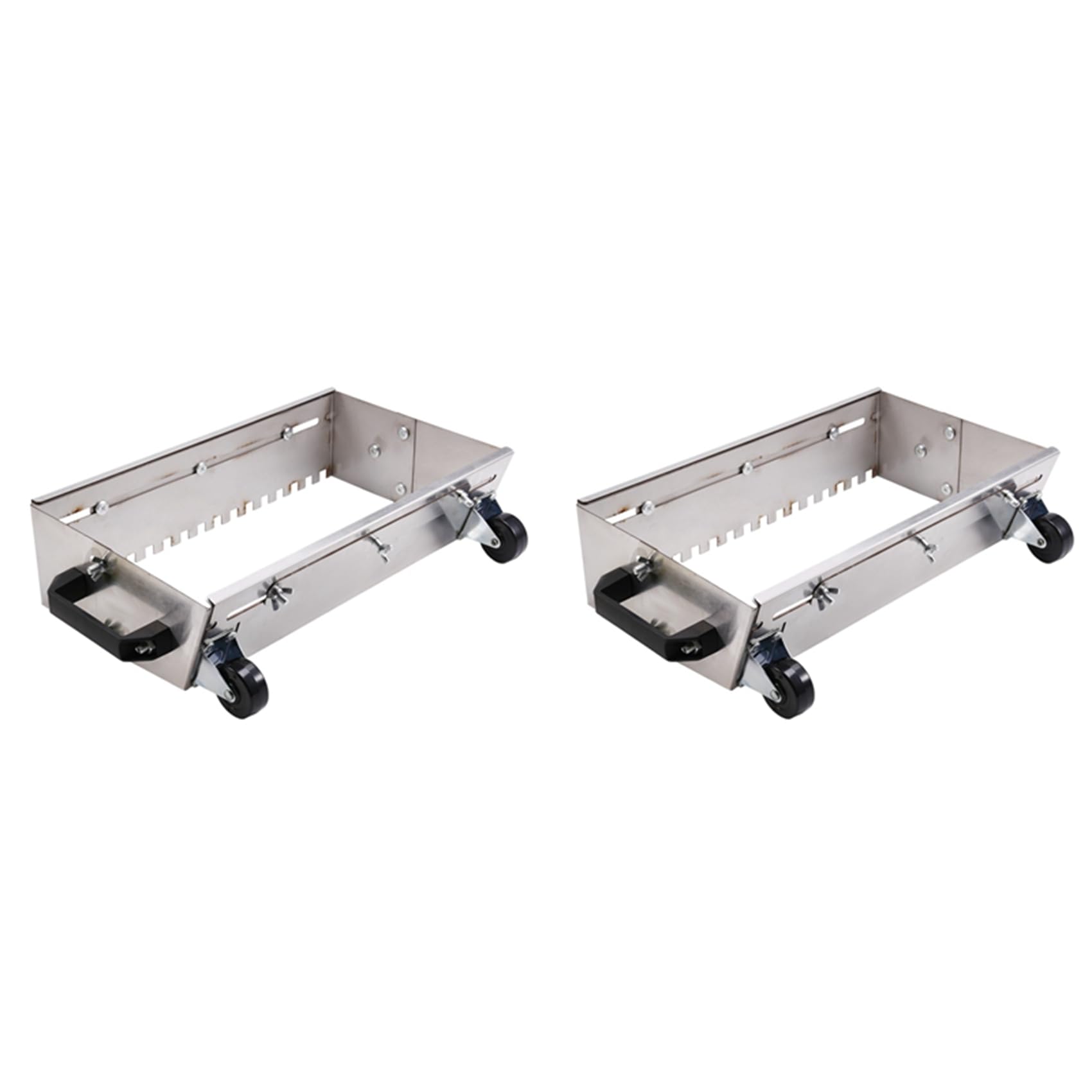 Ctrlzs 2Pcs 400-800Mm Adjustable Square Notched Trowel Mortar Comb For Fast And Equal Application Of Adhesive On The Floor