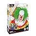 W WIDMANN MILANO Party Fashion 02003 Widmann 02004 Wig Clown Bald with Green Hair in Box Horror Killer Theme Party Halloween, Multicoloured, Standard Size