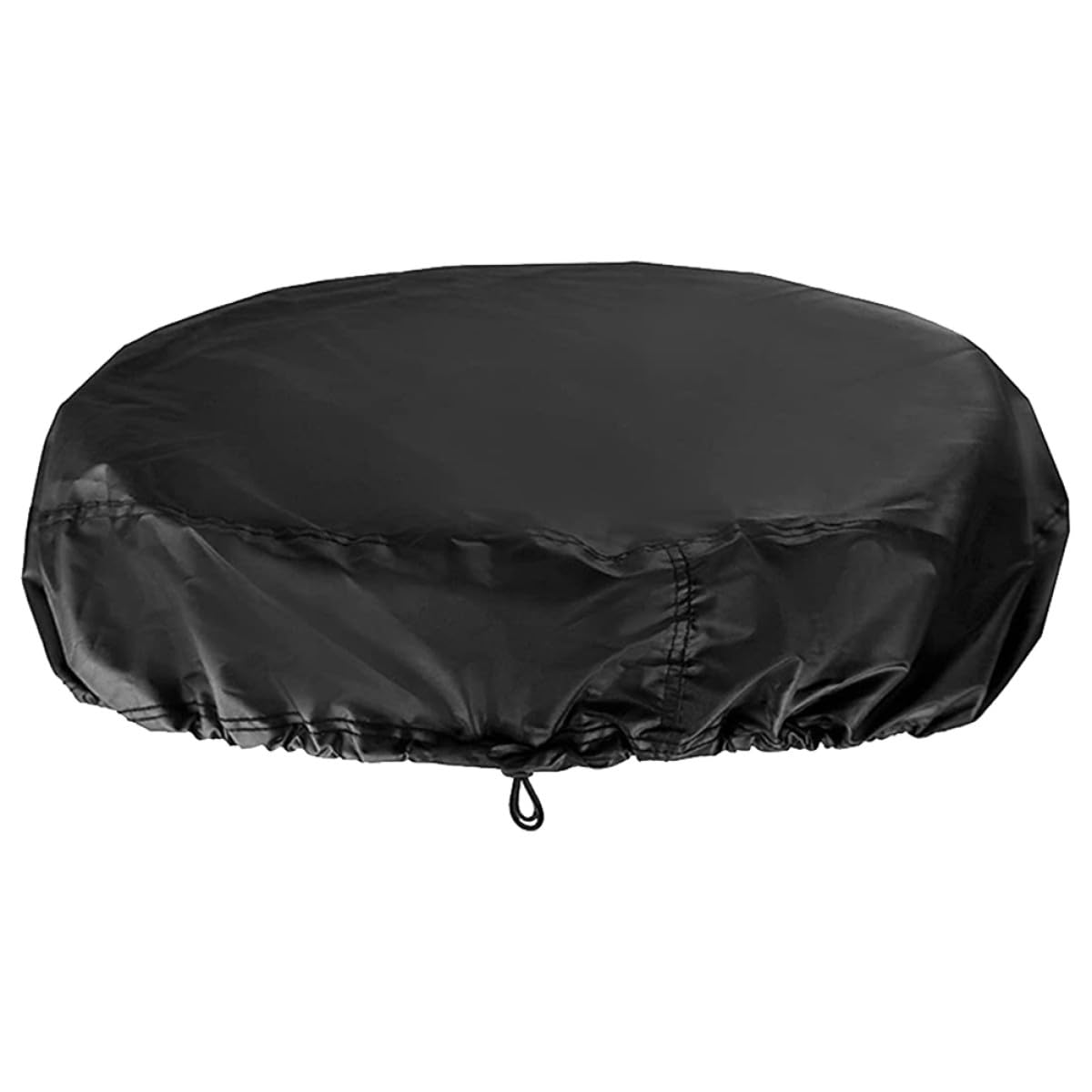 MOBUTOFU Oxford Cloth Water Tank Cover Loft Lid Pail with Lid for Trash Can and Tank Black Bucket Cover with All-Around Protection and Wind-Resistant Features for Patio and Outdoors