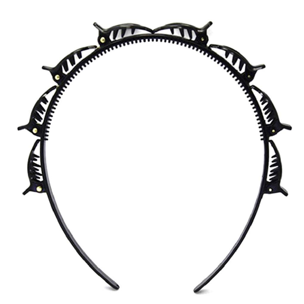 AKADO Double layer twist hairstyle headband bangs hairpin tools hair accessories for women girls (Pack Of 1)