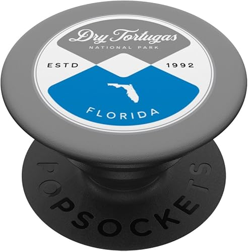 Dry Tortugas National Park Florida Circle Graphic PopSockets Standard PopGrip