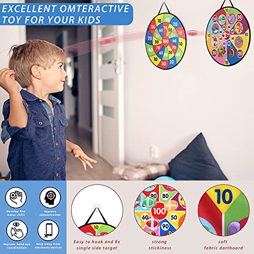 Tacobear Jeu de Lancer Pliable Double Face Sac Haricots Jeu pour Enfants Âges 3 4 5 6 7 8 Ans Jeu de Fléchettes, Tic Tac… - Image 4