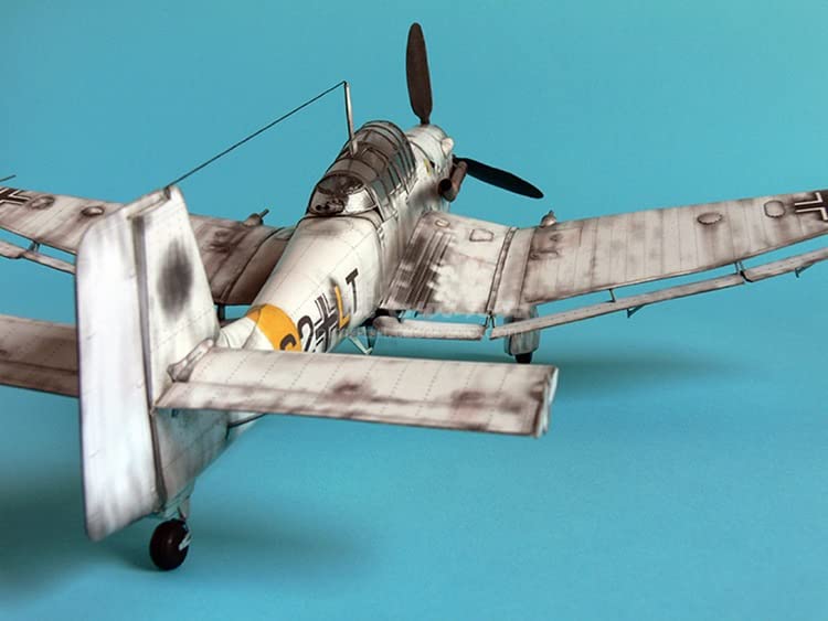 Amazon.co.jp: 3D 組み立て模型 ペーパークラフト 戦闘機 1/33スケール