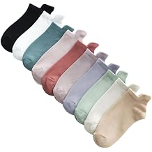 10's Soft Colorful Patch Economic Package Unisex Short Sport Sneakers Socks