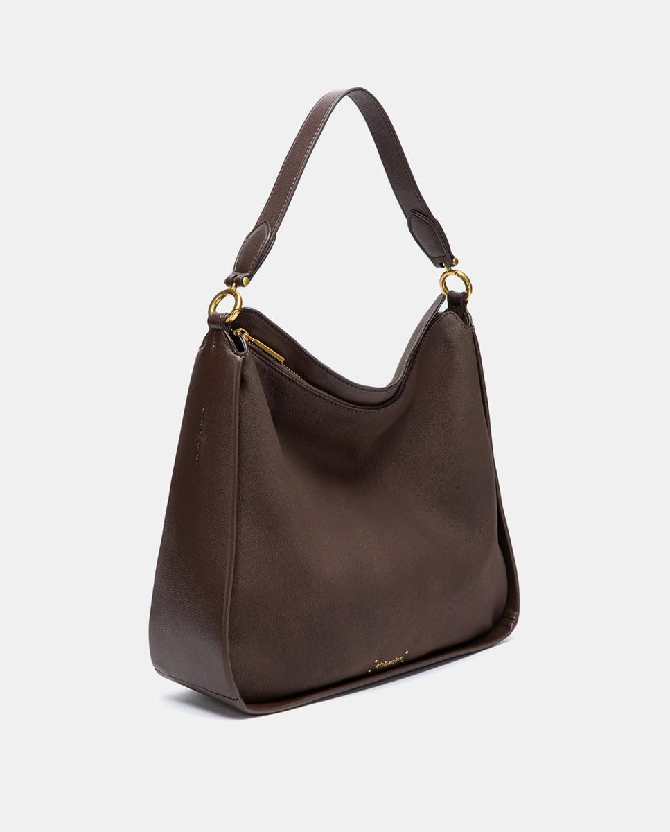 Abbacino Bolso de hombro en materiales reciclados marrón Marrones