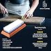 Whetstone Knife Sharpening Stone Set | Dual Grit Whetstone 1000 6000 | Best Kitchen Wet Stone Knife Sharpener Stone | Non-Slip Bamboo Base, Silicone Stone Holder, Angle Guide and eBook Instructions