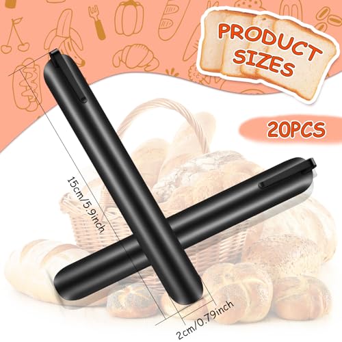 Image of Chumia Crumbers for Servers, Table Crumb Sweepers Bread Cleaner Stainless Steel Table Crumbers for Tablecloth in Restaurants and Homes, Servers, Waiters, Waitresses Tool Accessories (Black,20)