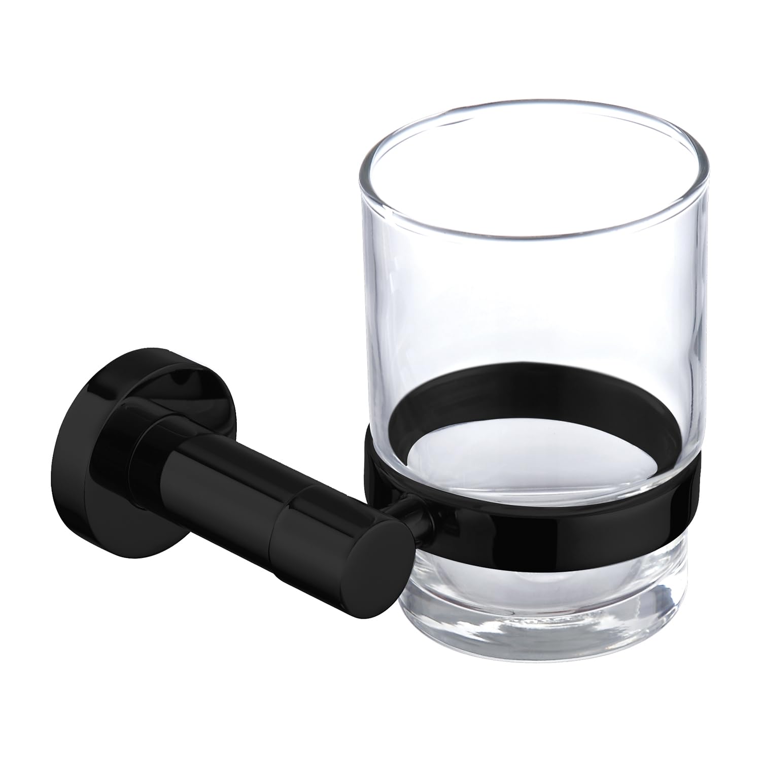 Tasse de salle de bain noire Omnires MP60320BL pour créer une ambiance spa minimaliste